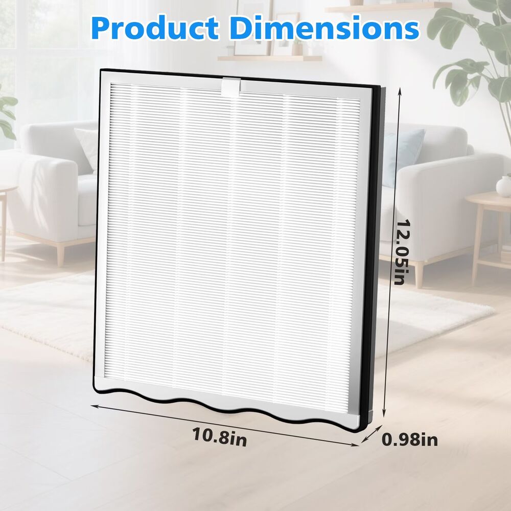 KNKA Air Purifier H13 True HEPA & Activated Carbon Filter, Part # APH4000LX